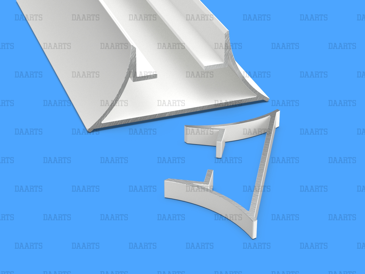 Профиль скругляющий DAARTS FLR 112